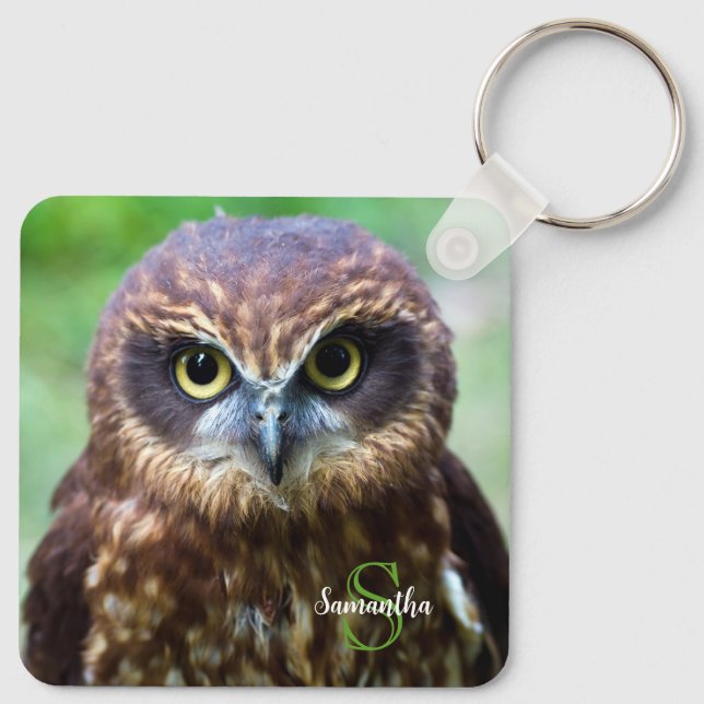 Little Owl Keyring (Back)