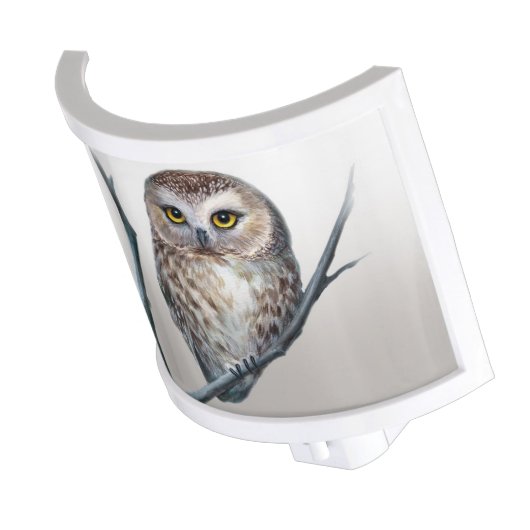 little owl night light (Angled)
