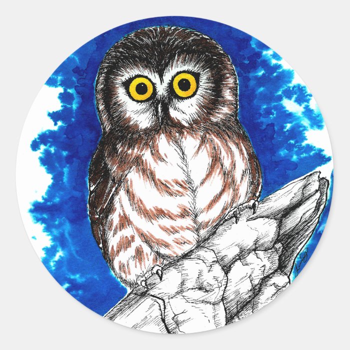 Little Owl Stickers
