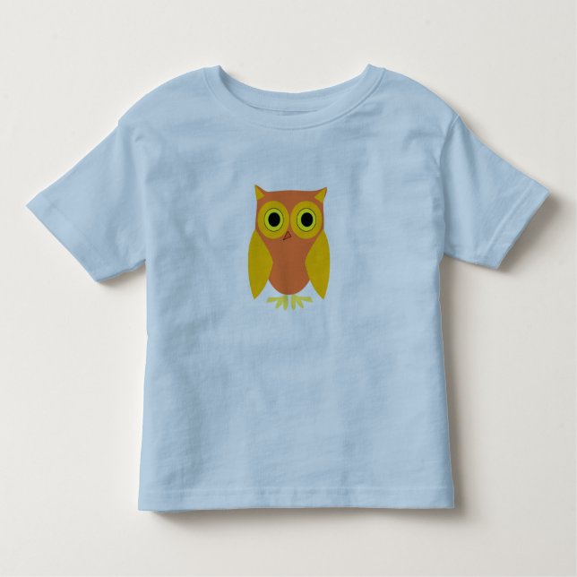 Little Owl Toddler Tee (Front)