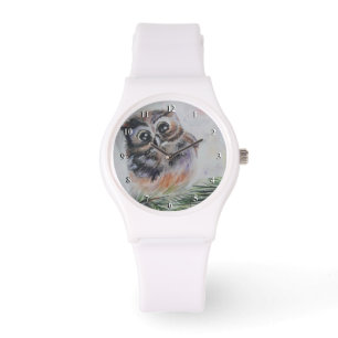 Little Owl Watch - Painting