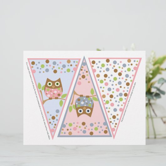 Little Owls Banner (Standing Front)