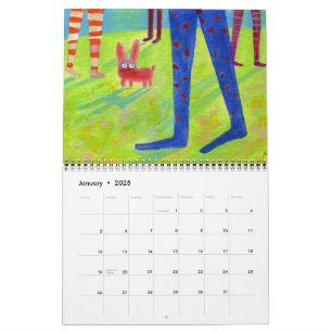 little paintings calendar