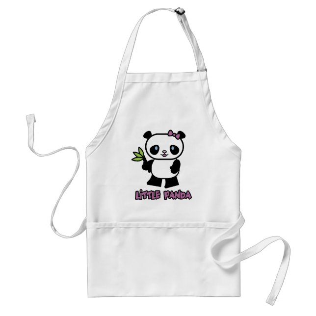 Little Panda Adult Apron (Front)