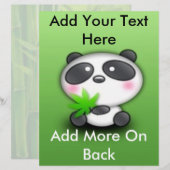 Little Panda Cub (Front/Back)