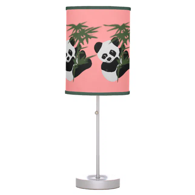 Little Panda Lampshade Table Lamp Zazzle
