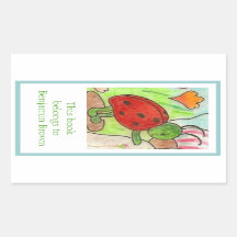 Little party bug bookplate