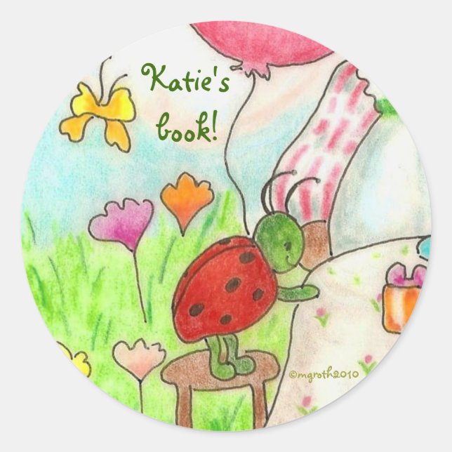 little party bug bookplate (Front)