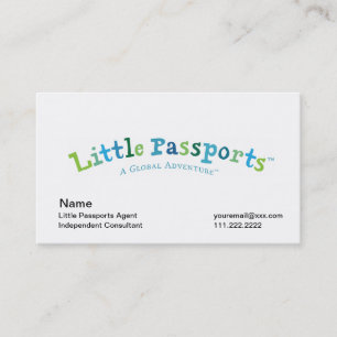 Little Passports Agent's Business Card
