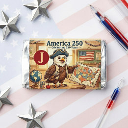 Little Patriot Brigade Eagle Explorer Art Monogram Hershey's Miniatures