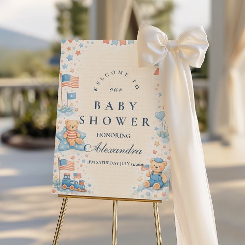 Little Patriot Welcome Baby Shower