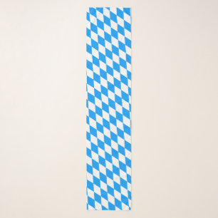 Little pattern / Bavaria Blue White Scarf