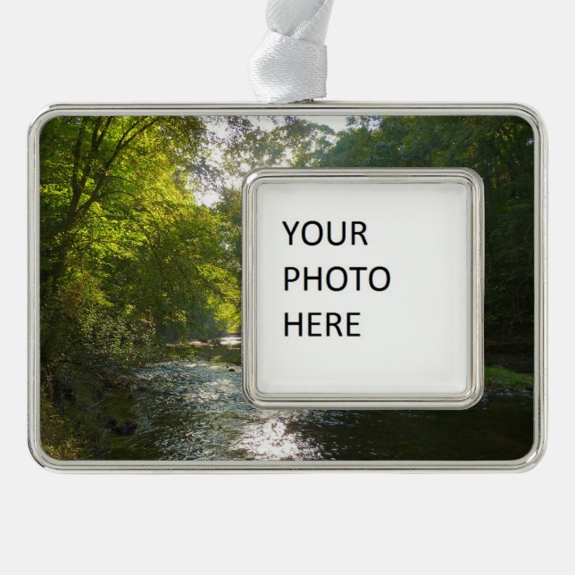 Little Patuxent River from Savage Park Christmas Ornament (Front)