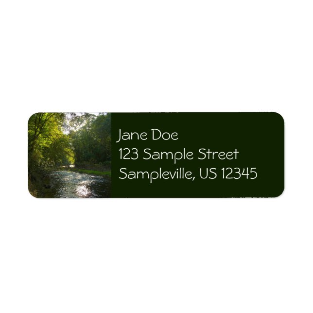 Little Patuxent River from Savage Park Label (Front)