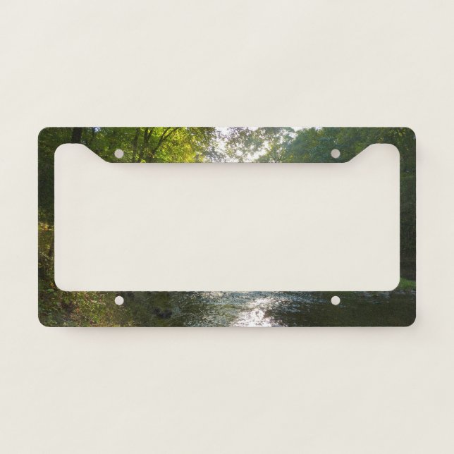 Little Patuxent River from Savage Park License Plate Frame (Front)
