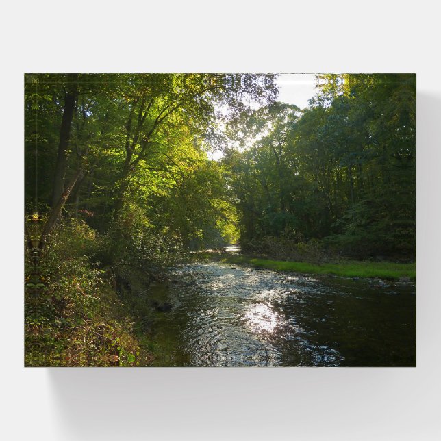 Little Patuxent River from Savage Park Paperweight (Front)