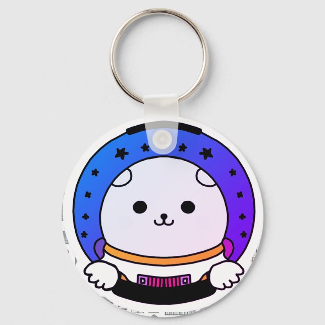 little paw - ready to fly keychain (Front)