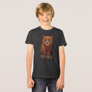 Little Paw "Trouble" T-Shirt Tri-Blend Shirt