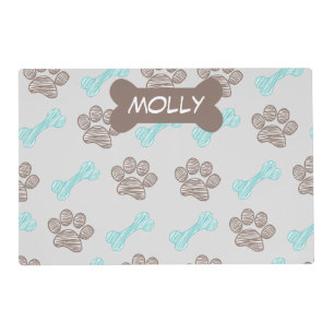 Little Paws Personalized Pet Feeding Mat