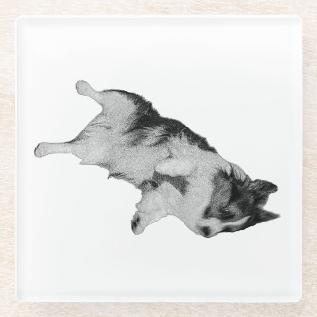 Little Peace Glass Coaster (Front)