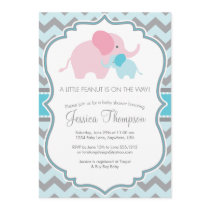 Little Peanut Baby Shower Invitation