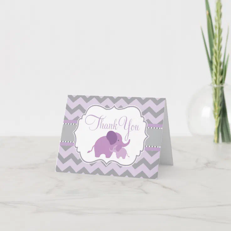 Little Peanut Baby Shower Thank You Card | Zazzle