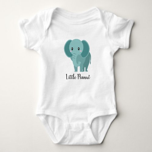 Little Peanut Elephant baby bodysuit one piece