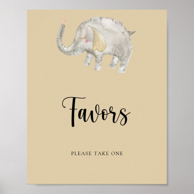 Little Peanut is on the way \  Favors Poster (Front)