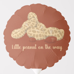 Little peanut on the way balloon