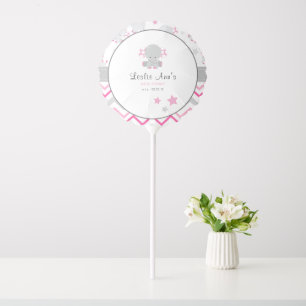 Little Peanut on the Way Pink Balloon