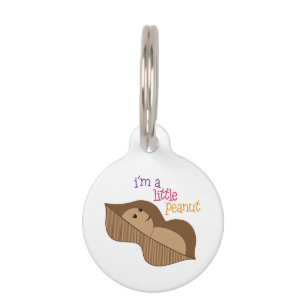 Little Peanut Pet ID Tag