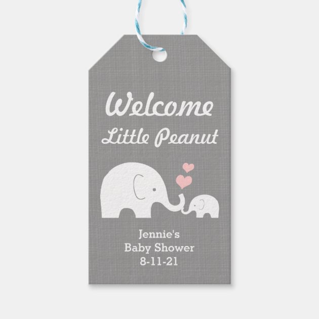 Labels Stickers, Labels & Tags Elephant Gift Tags White and ...