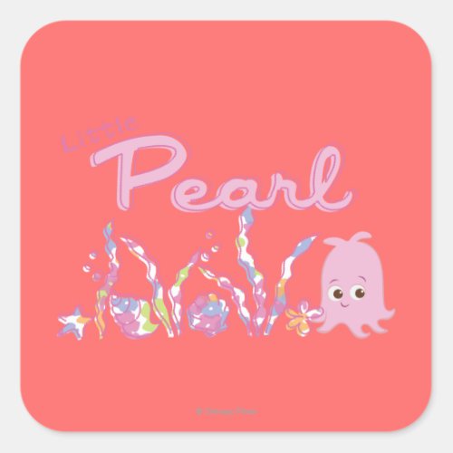 Little Pearl Square Sticker