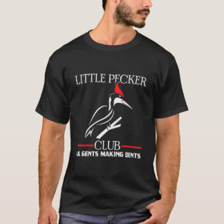Little Pecker Club Gents Funny Humor T-Shirt