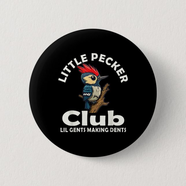 Little Pecker Club Shirt Front And Back  Button (Front)