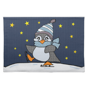 Little Penguin Cloth Placemat