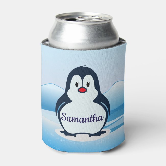 Little Penguin Design Can Cooler