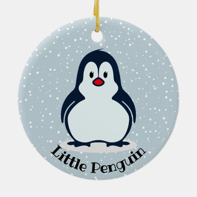Little Penguin Design Ornament