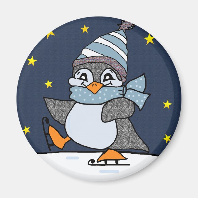 Little Penguin Magnet (Front)