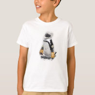Little  Penguin Wearing Hockey Gear T-Shirt