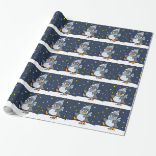 Little Penguin Wrapping Paper