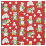 Little Penguins Patterns Fabric