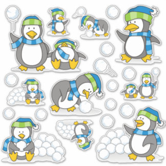 Little Penguins Sticker