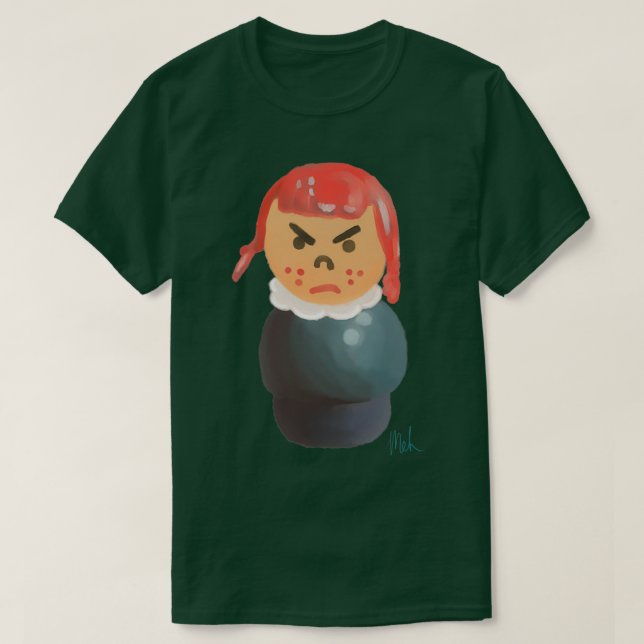 Little People Bad Attitude T-Shirt (Design Front)