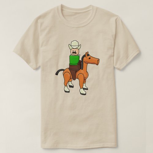 Little People Cowboy On A Horse T_Shirt
