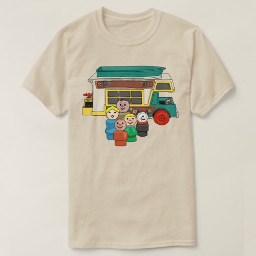 Little People Family Campers T_Shirt