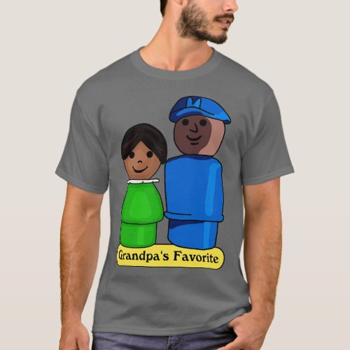 Little People Grandpas Favorite 1 T_Shirt