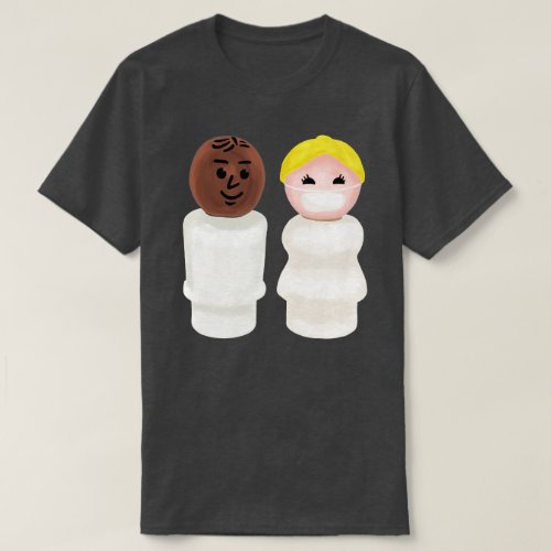 Little People Health Care Workers T_Shirt