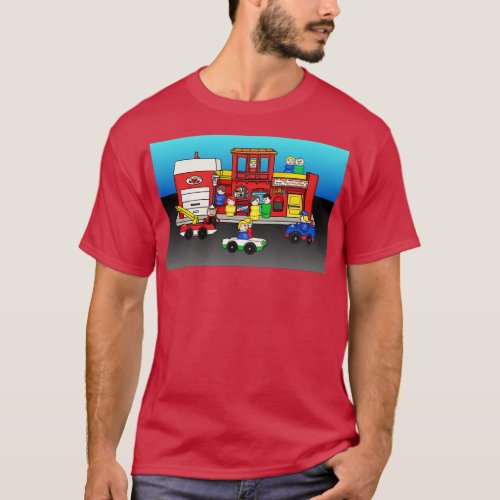 Little People on Main Street T_Shirt