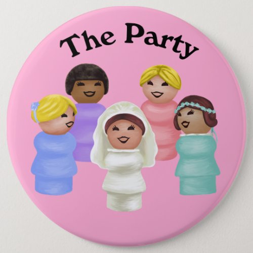 Little People _ Wife of The Party Button